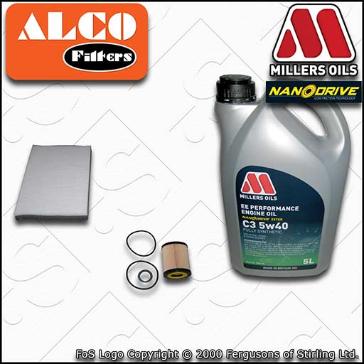 VAUXHALL/OPEL ASTRA H MK5 1.9 CDTI OIL CABIN FILTER SERVICE KIT +OIL (2004-2010)