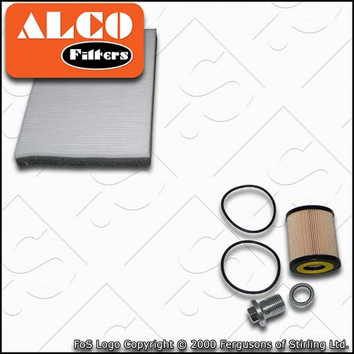 VAUXHALL/OPEL ASTRA H MK5 1.9 CDTI OIL CABIN FILTER SERVICE KIT (2004-2010)