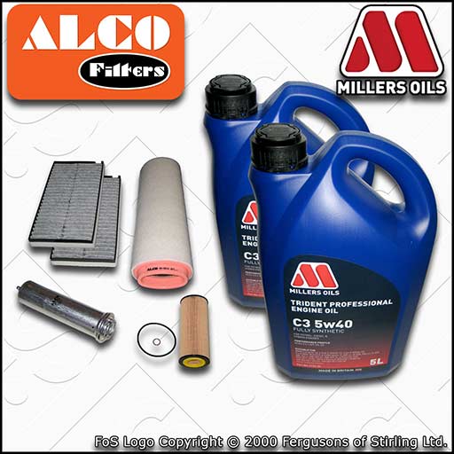 SERVICE KIT for BMW 5 SERIES E6X 525D 530D M57 OIL AIR FUEL CABIN FILTER +C3 OIL