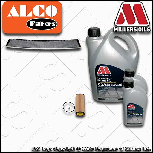 SERVICE KIT for BMW 3 SERIES E46 M57D30 2993CC OIL CABIN FILTER +OIL (2002-2006)