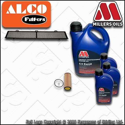 SERVICE KIT for BMW 3 SERIES E9X M57D30 2993CC OIL CABIN FILTER +OIL (2004-2009)