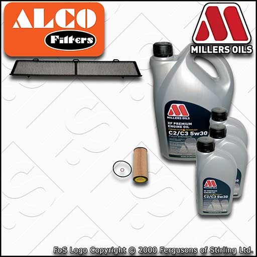 SERVICE KIT for BMW 3 SERIES E9X M57D30 2993CC OIL CABIN FILTER +OIL (2004-2009)