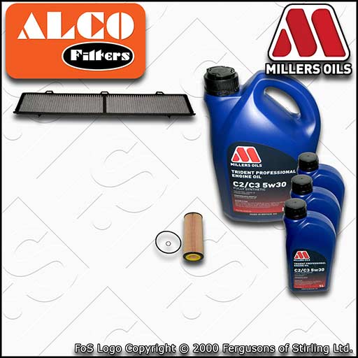 SERVICE KIT for BMW 3 SERIES E9X M57D30 2993CC OIL CABIN FILTER +OIL (2004-2009)