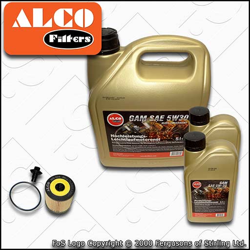 SERVICE KIT for CITROEN RELAY 2.2 HDI ALCO OIL FILTER with OIL (2006-2013)