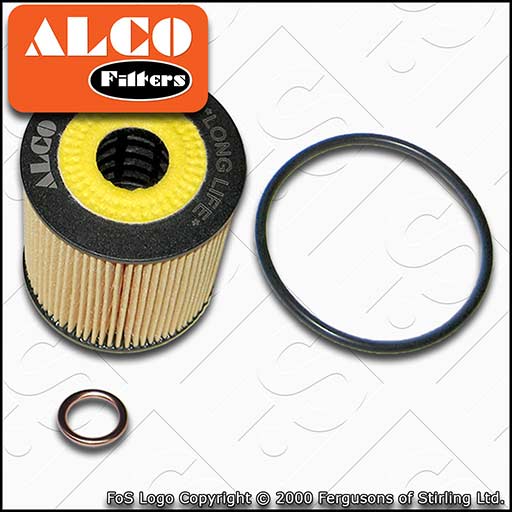 SERVICE KIT for FORD FOCUS MK2 2.0 TDCI ALCO OIL FILTER SUMP PLUG SEAL 2004-2010