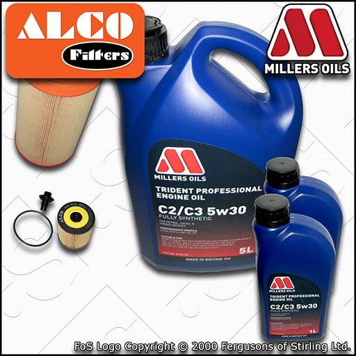 SERVICE KIT for CITROEN RELAY 2.2 HDI OIL AIR FILTERS +C2/C3 OIL (2006-2013)