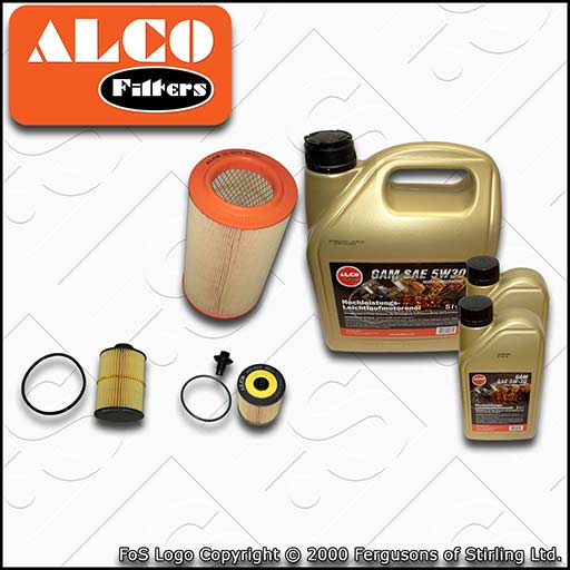 SERVICE KIT for PEUGEOT BOXER 2.2 HDI ALCO OIL AIR FUEL FILTERS +OIL (2006-2013)