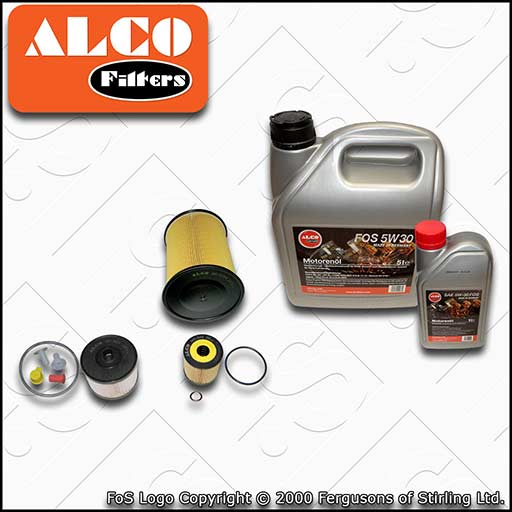 SERVICE KIT for VOLVO C30 S40 V50 2.0 D DIESEL OIL AIR FUEL FILTER OIL 2007-2012