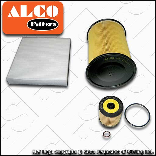 SERVICE KIT for FORD FOCUS MK2 2.0 TDCI ALCO OIL AIR CABIN FILTERS (2007-2010)