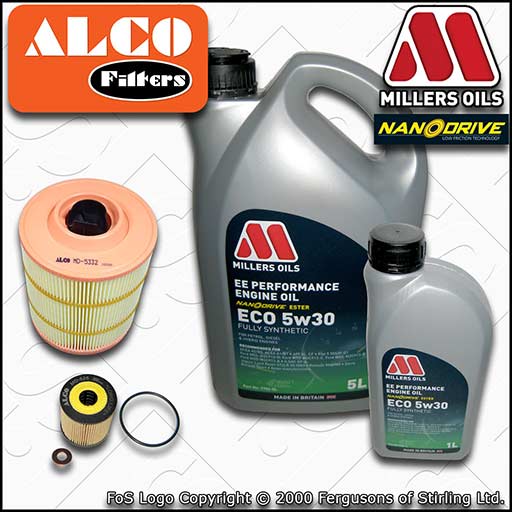 SERVICE KIT for FORD GALAXY S-MAX 2.2 TDCI OIL AIR FILTERS +EE OIL (2008-2015)