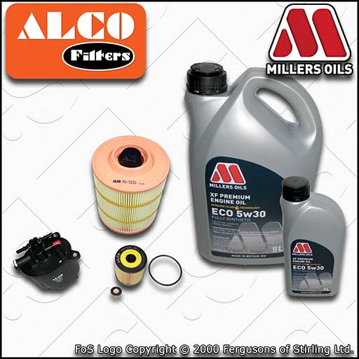 SERVICE KIT for FORD MONDEO MK4 2.2 TDCI OIL AIR FUEL FILTER +XF OIL (2008-2014)
