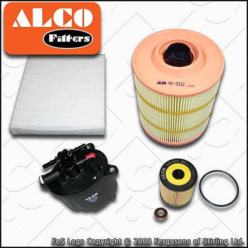 SERVICE KIT for FORD GALAXY S-MAX 2.2 TDCI OIL AIR FUEL CABIN FILTER (2008-2015)