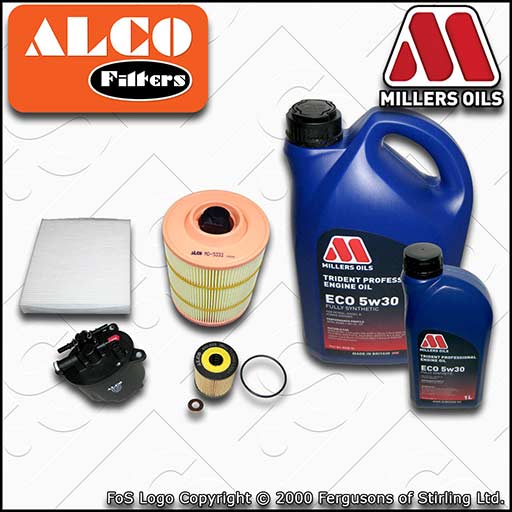SERVICE KIT for FORD MONDEO MK4 2.2 TDCI OIL AIR FUEL CABIN FILTERS +OIL (08-14)