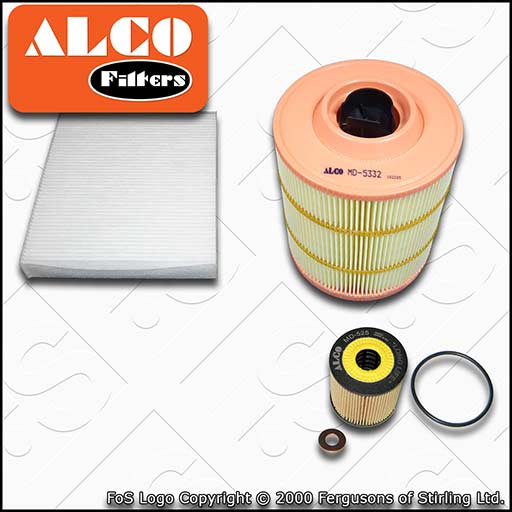 SERVICE KIT for FORD MONDEO MK4 2.2 TDCI ALCO OIL AIR CABIN FILTERS (2008-2014)