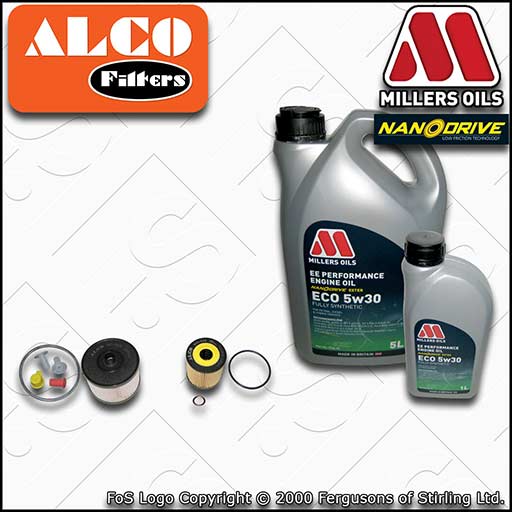 SERVICE KIT for FORD GALAXY 2.0 TDCI OIL FUEL FILTERS +OIL (2006-2012)