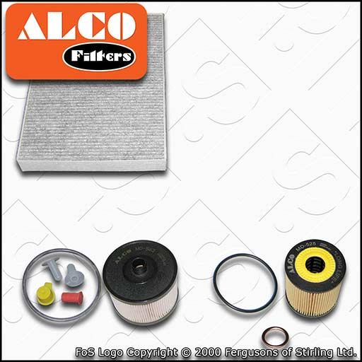 SERVICE KIT for CITROEN C5 2.0 HDI DW10BTED4 OIL FUEL CABIN FILTERS (2008-2015)