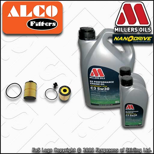 SERVICE KIT for PEUGEOT BOXER 2.2 HDI OIL FUEL FILTERS with EE OIL (2006-2013)