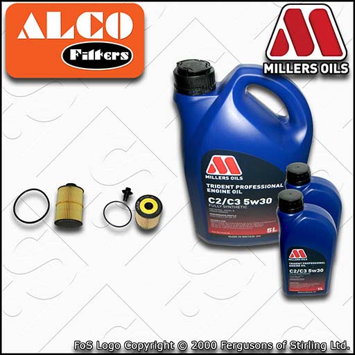 SERVICE KIT for PEUGEOT BOXER 2.2 HDI OIL FUEL FILTERS +C2/C3 OIL (2006-2013)