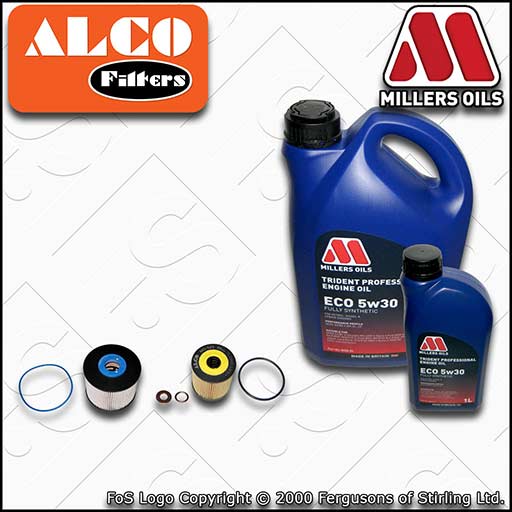 SERVICE KIT for FORD MONDEO MK4 2.0 TDCI OIL FUEL FILTERS +ECO OIL (2012-2014)