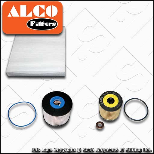 SERVICE KIT for FORD KUGA 2.0 TDCI ALCO OIL FUEL CABIN FILTERS (2010-2012)