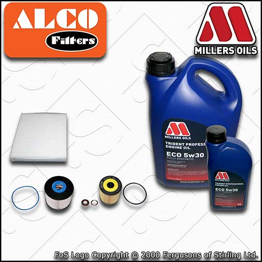 SERVICE KIT for FORD MONDEO MK4 2.0 TDCI OIL FUEL CABIN FILTERS +OIL (2012-2014)