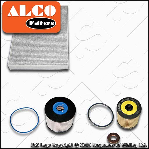 SERVICE KIT for CITROEN C5 2.0 HDI DW10CTED4 OIL FUEL CABIN FILTERS (2009-2015)