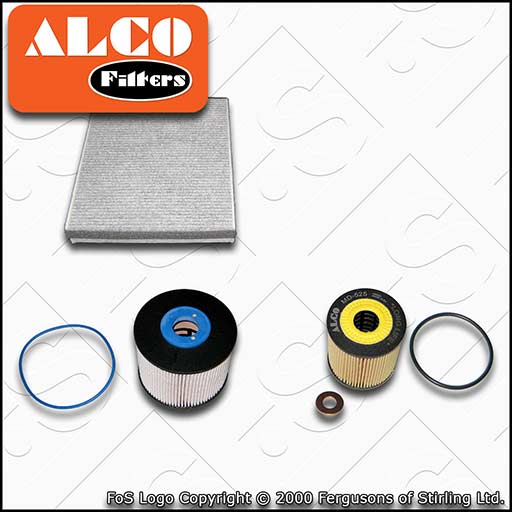SERVICE KIT for FORD KUGA 2.0 TDCI ALCO OIL FUEL CABIN FILTERS (2013-2014)