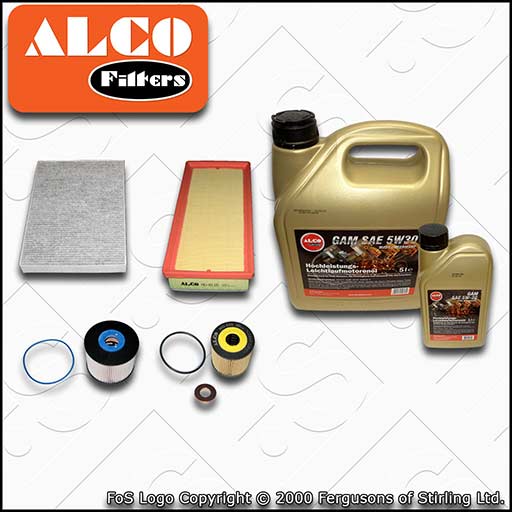 SERVICE KIT for CITROEN C5 2.0 HDI DW10CTED4 OIL AIR FUEL CABIN FILTERS +OIL