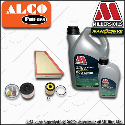 SERVICE KIT for FORD GALAXY 2.0 TDCI OIL AIR FUEL FILTERS +OIL (2006-2012)