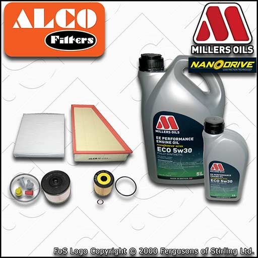 SERVICE KIT for FORD S-MAX 2.0 TDCI OIL AIR FUEL CABIN FILTERS +OIL (2006-2012)