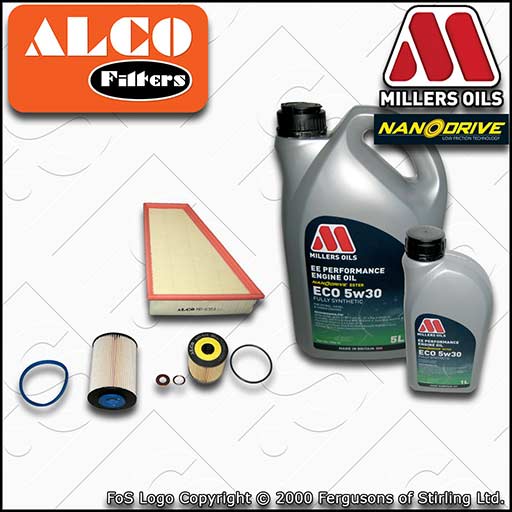 SERVICE KIT for FORD MONDEO MK4 2.0 TDCI OIL AIR FUEL FILTERS +OIL (2007-2012)