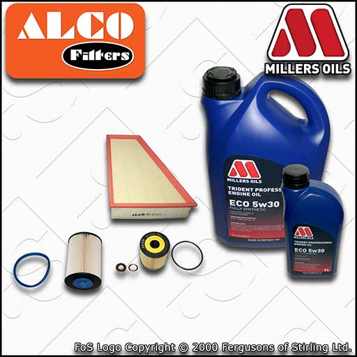 SERVICE KIT for FORD MONDEO MK4 2.0 TDCI OIL AIR FUEL FILTERS +OIL (2007-2012)