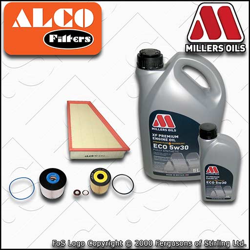 SERVICE KIT for FORD MONDEO MK4 2.0 TDCI OIL AIR FUEL FILTERS +OIL (2012-2014)