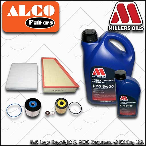 SERVICE KIT for FORD MONDEO MK4 2.0 TDCI OIL AIR FUEL CABIN FILTERS +OIL 12-14)