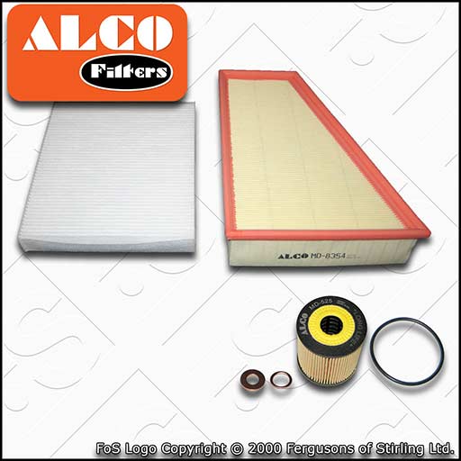 SERVICE KIT for FORD MONDEO MK4 2.0 TDCI ALCO OIL AIR CABIN FILTERS (2007-2014)