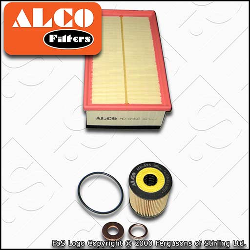 SERVICE KIT for PEUGEOT 308 2.0 HDI ALCO OIL AIR FILTERS (2007-2014)