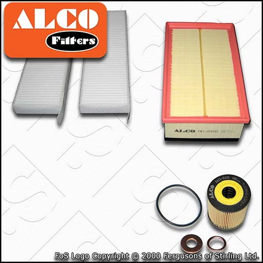 SERVICE KIT for CITROEN C4 PICASSO 2.0 HDI OIL AIR CABIN FILTERS (2006-2013)