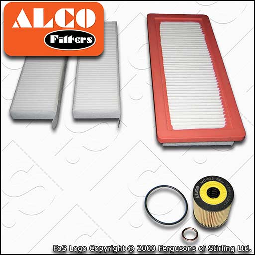 SERVICE KIT for CITROEN C4 PICASSO 1.6 THP OIL AIR CABIN FILTERS (2009-2013)