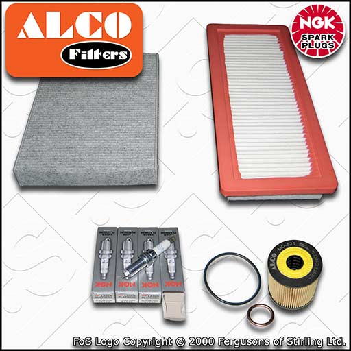 SERVICE KIT for PEUGEOT 508 1.6 THP OIL AIR CABIN FILTERS PLUGS (2010-2018)