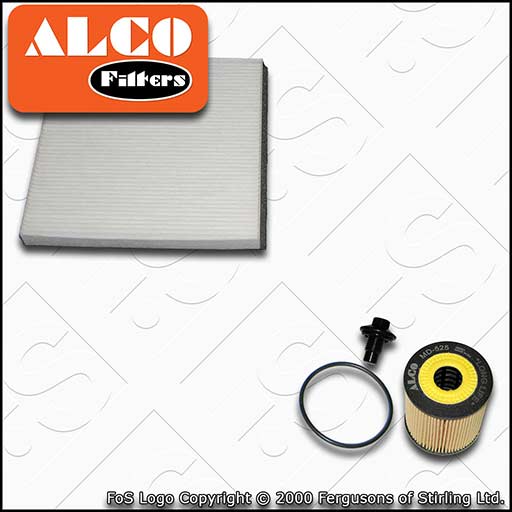 SERVICE KIT for PEUGEOT BOXER 2.2 HDI ALCO OIL CABIN FILTERS (2006-2013)