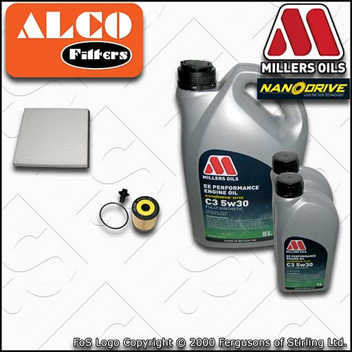 SERVICE KIT for PEUGEOT BOXER 2.2 HDI OIL CABIN FILTERS with EE OIL (2006-2013)