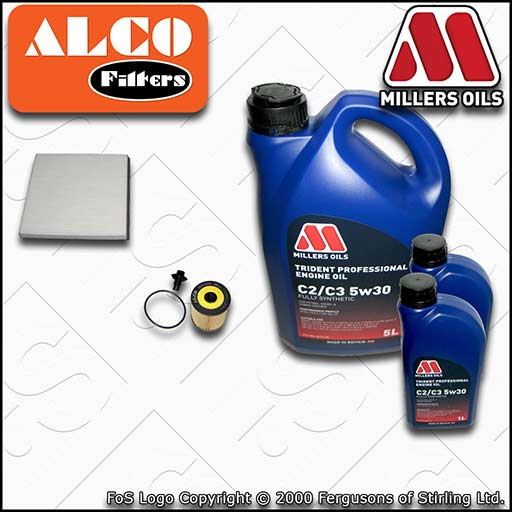 SERVICE KIT for PEUGEOT BOXER 2.2 HDI OIL CABIN FILTERS +C2/C3 OIL (2006-2013)