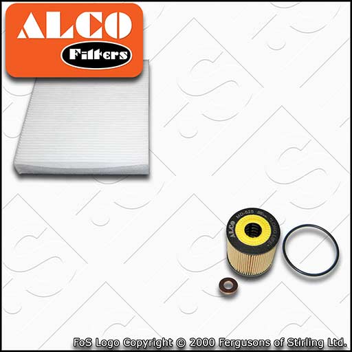 SERVICE KIT for FORD S-MAX 2.2 TDCI ALCO OIL CABIN FILTERS (2008-2014)