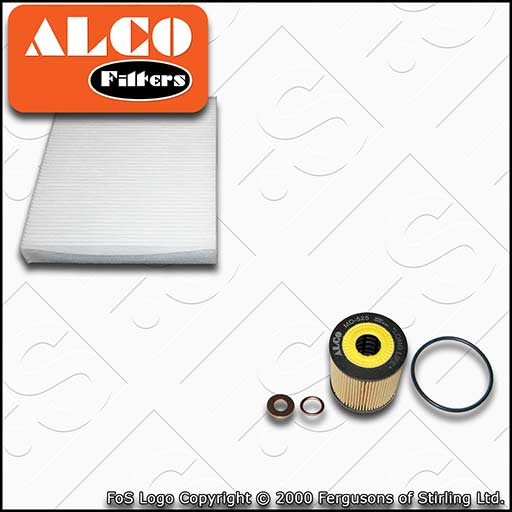 SERVICE KIT for FORD S-MAX 2.0 TDCI ALCO OIL CABIN FILTERS (2006-2014)