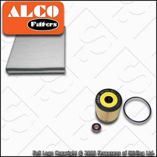 SERVICE KIT for FORD KUGA 2.0 TDCI ALCO OIL CABIN FILTERS (2013-2014)