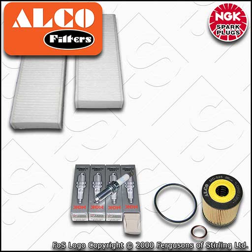 SERVICE KIT for PEUGEOT 308 1.6 THP 125 156 OIL CABIN FILTERS PLUGS (2013-2021)