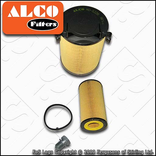 SERVICE KIT for SEAT LEON 1P 2.0 FSI ALCO OIL AIR FILTERS (2005-2010)