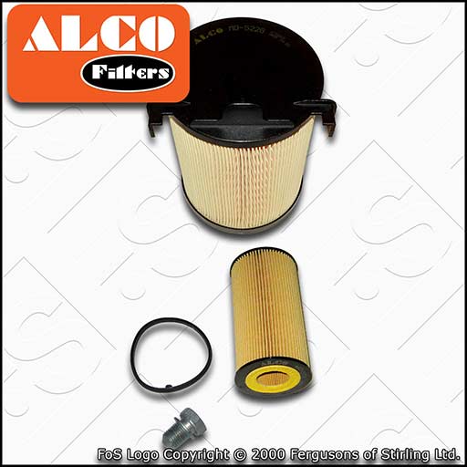 SERVICE KIT for SEAT LEON 1P 2.0 FSI ALCO OIL AIR FILTERS (2005-2010)