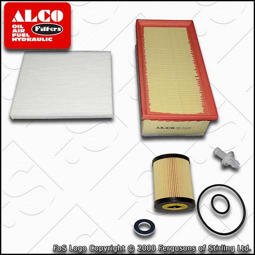 SERVICE KIT for TOYOTA COROLLA VERSO 2.2 D-4D OIL AIR CABIN FILTERS (2005-2009)