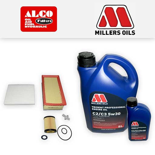 KNS Service Kit For Toyota Corolla 1.4, 1.6, 1.8 VVTi 2002-2008 | Oil, Air & Cabin Filters | TOYOTA 18